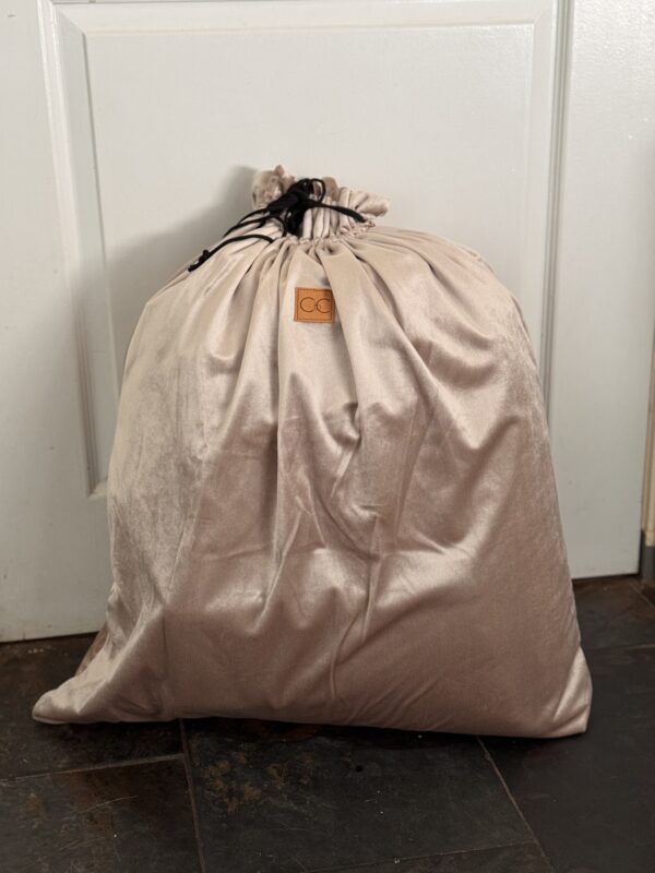 Luxe velvet hondenmand - Afbeelding 5